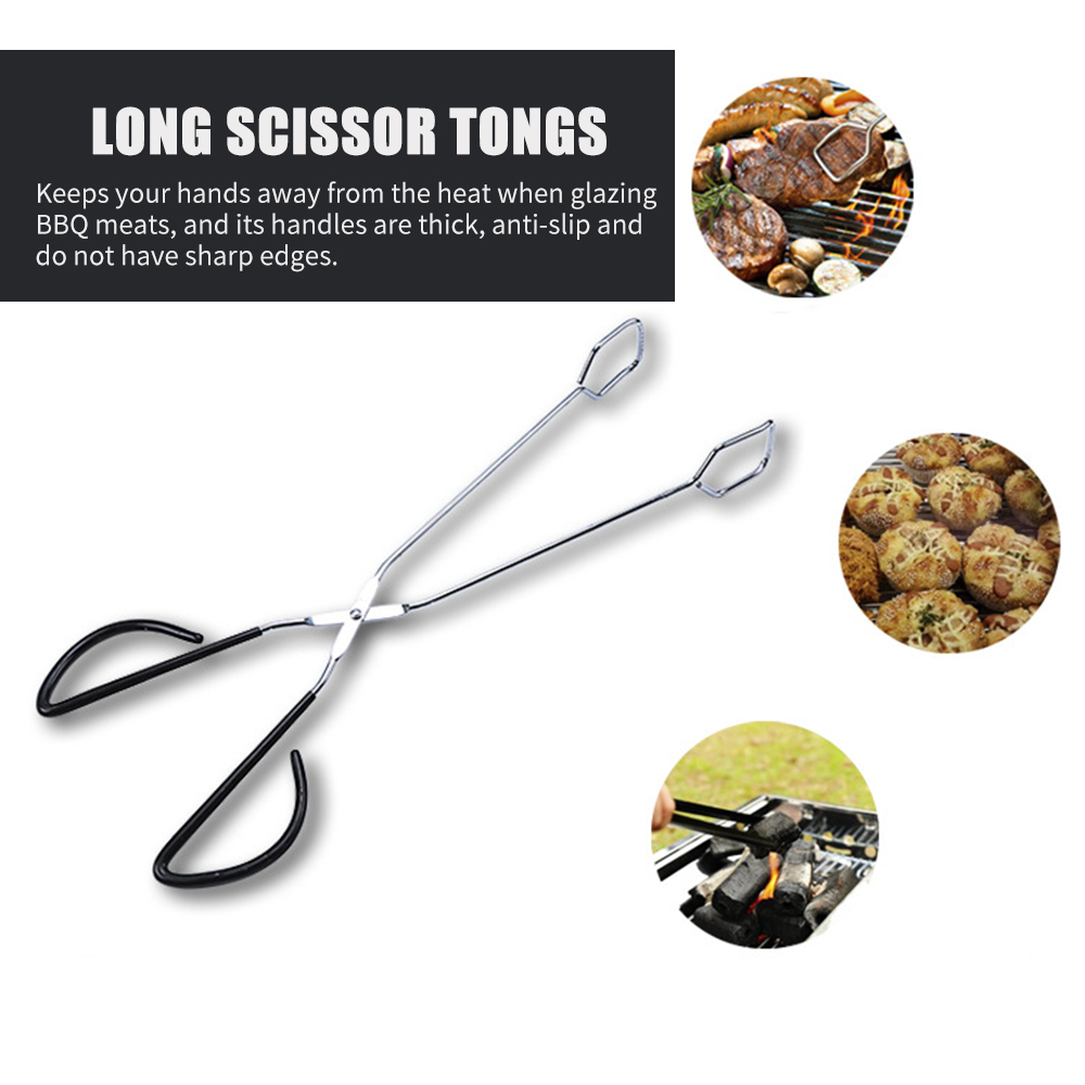 Kitchen And Baking Equipment - Scissor Tongs Barbecue BBQ Grill Pastry