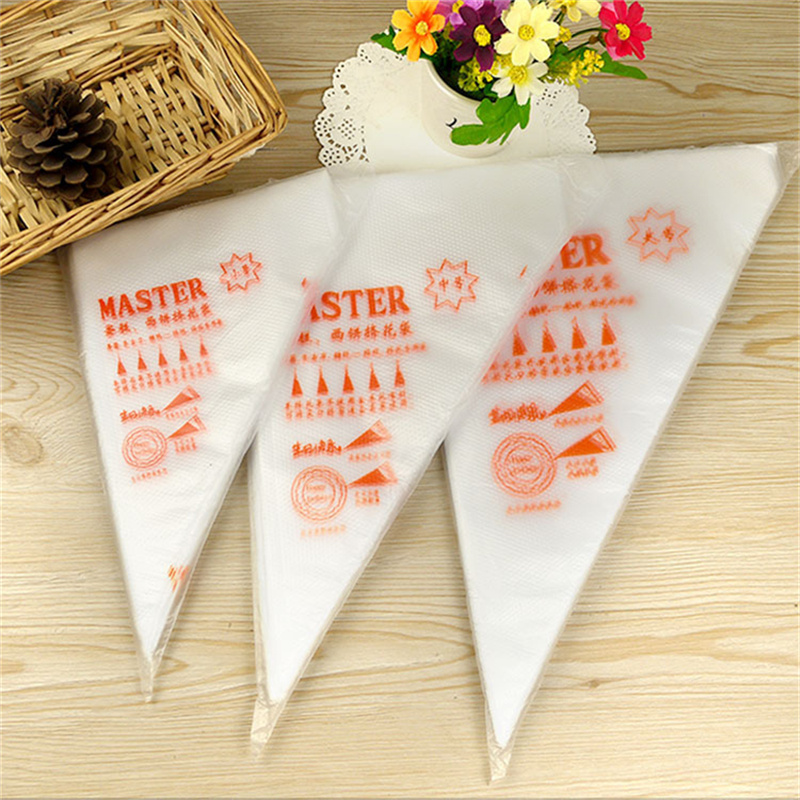 Piping Bag Disposable - Pastry Piping Sleeves Leak Disposable Bag
