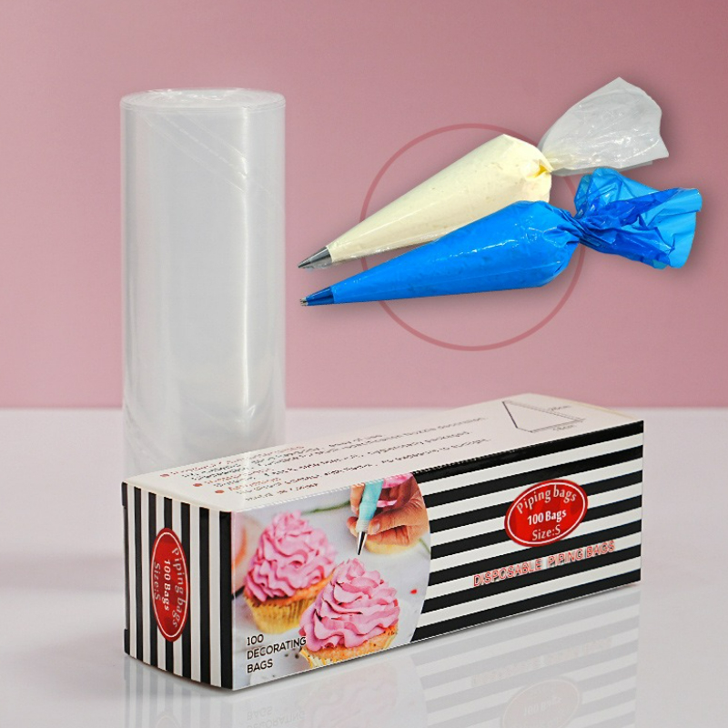Piping Bag Disposable - 100PCS/Pack Thicken Large Size Disposable Nozzle