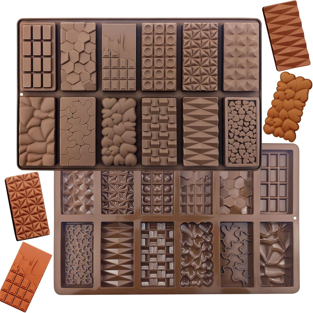 Kitchen Baking Molds - 12 In 1 Chocolate Molds Dubai