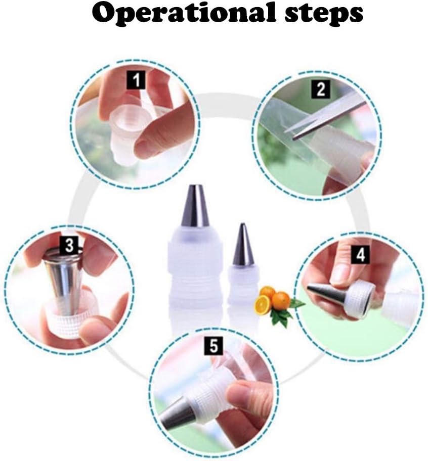 5-20pcs Coupler Adaptor Icing  - огляд і ціна Piping Bag Disposable
