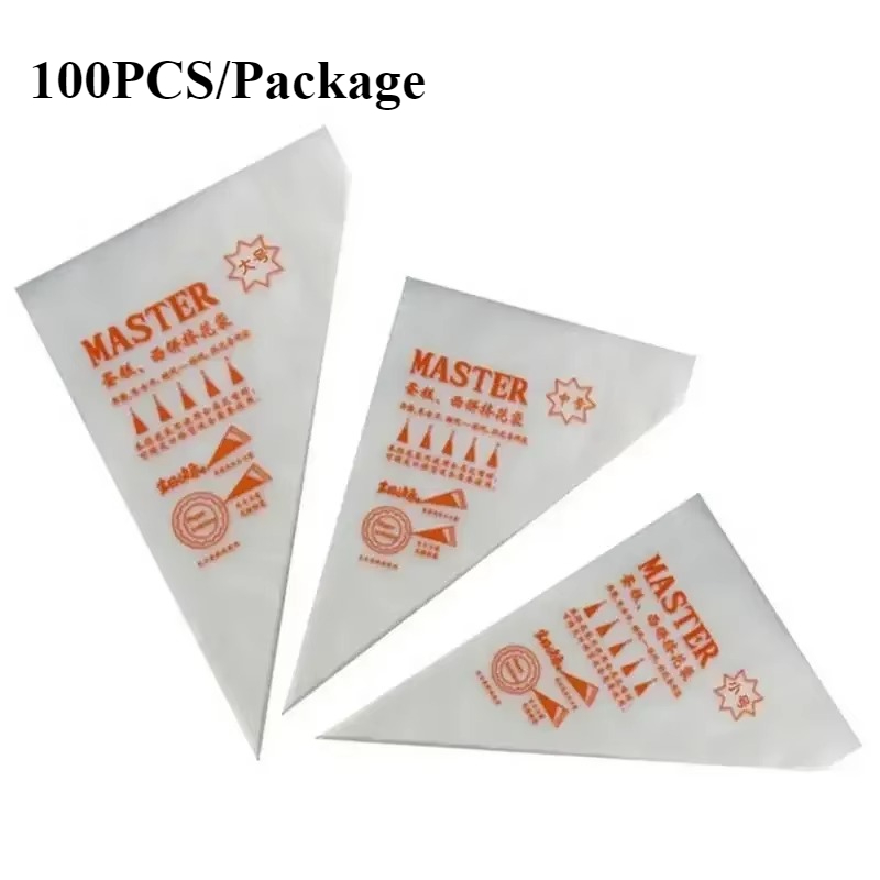 100pcs Disposable Pastry Bags  - огляд і ціна Piping Bag Disposable
