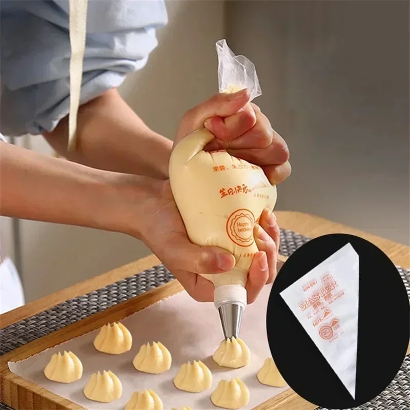 100pcs Disposable Pastry Bags  - огляд і ціна Piping Bag Disposable