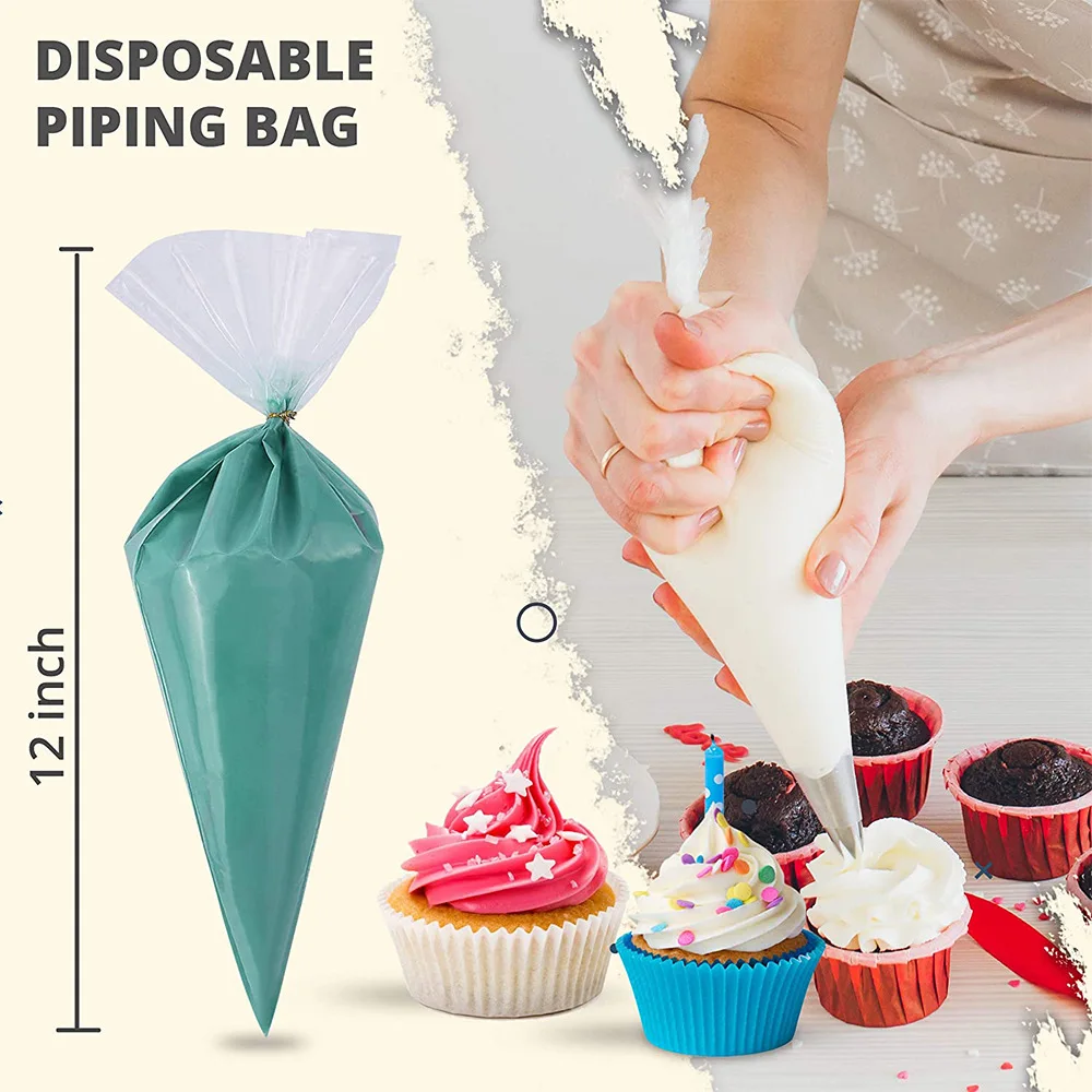 50pcs Disposable Piping Bags f - огляд і ціна Piping Bag Disposable