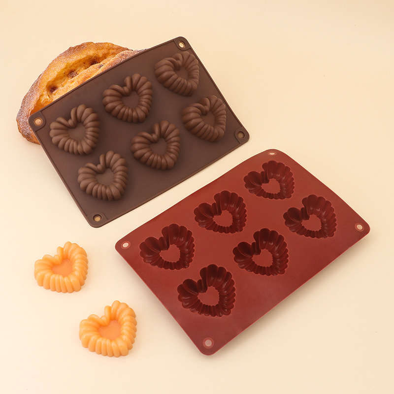 Heart-shaped Silicone Chocolat - огляд і ціна Kitchen Tools In Baking