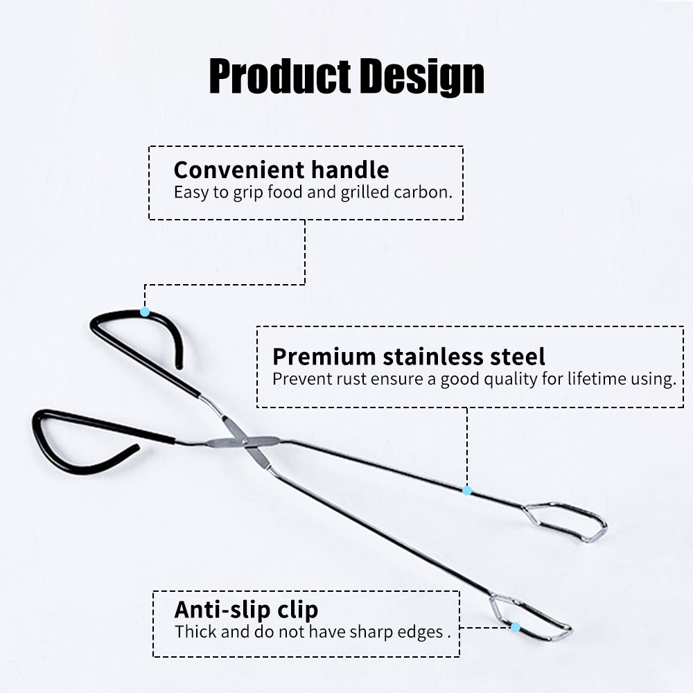 Scissor Tongs Barbecue BBQ Gri - огляд і ціна Kitchen And Baking Equipment