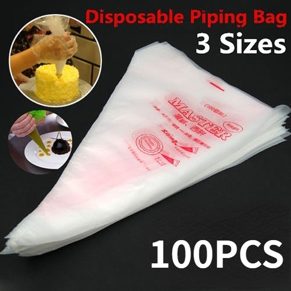 100PCS Disposable Piping Bag I - огляд і ціна Piping Bag Disposable