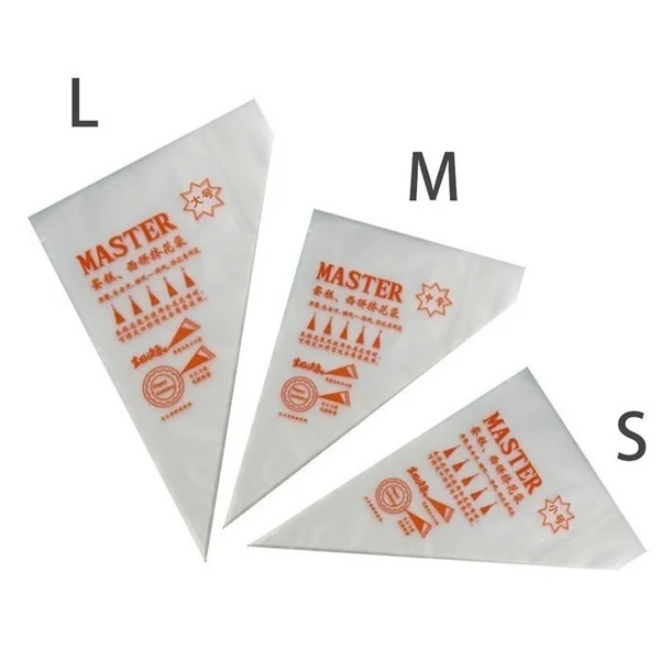 100PCS Disposable Piping Bag I - огляд і ціна Piping Bag Disposable