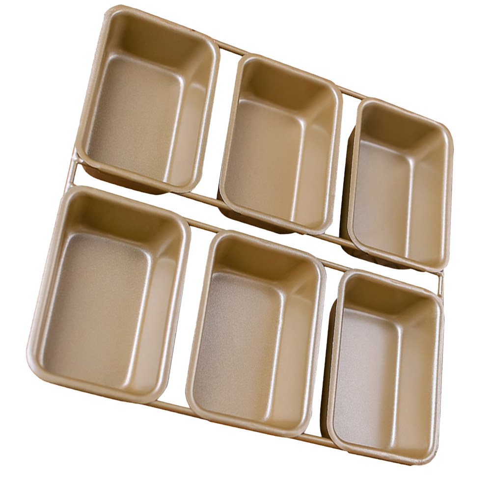 6 Grids Bread Baking Tray Nons - огляд і ціна Kitchen Baking Cake