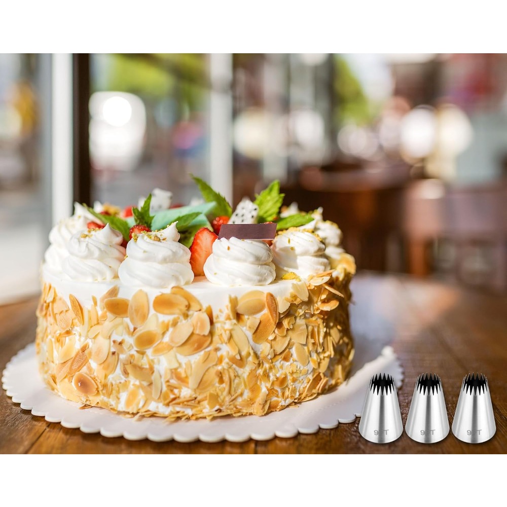 3Pcs Piping Bags and Tips Set, - огляд і ціна Piping Bag Disposable