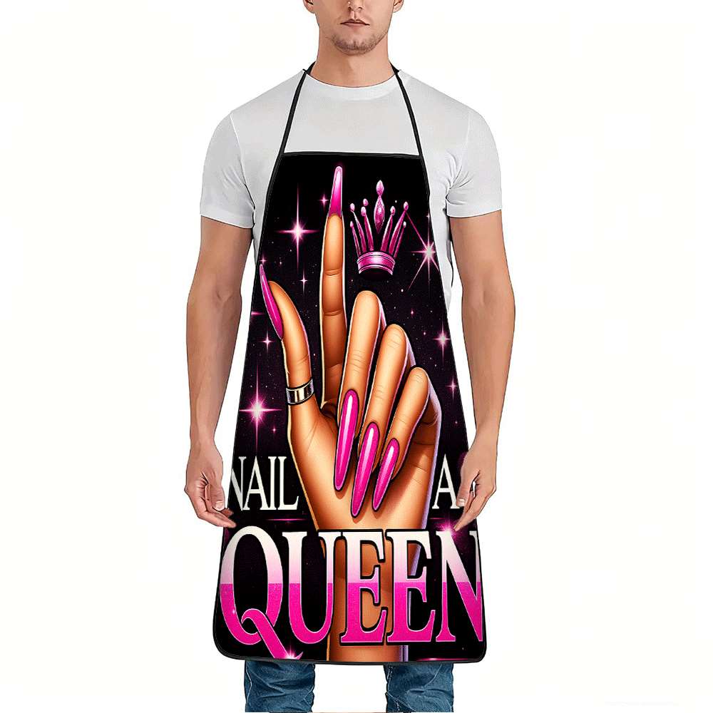 1 Trendy Nail Art-Themed Apron - огляд і ціна Kitchen Baking Ideas