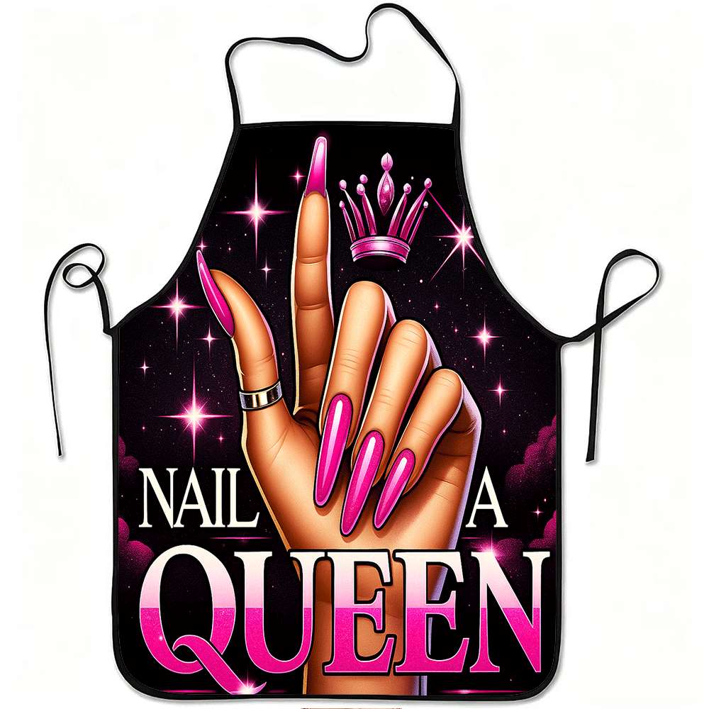 1 Trendy Nail Art-Themed Apron - огляд і ціна Kitchen Baking Ideas
