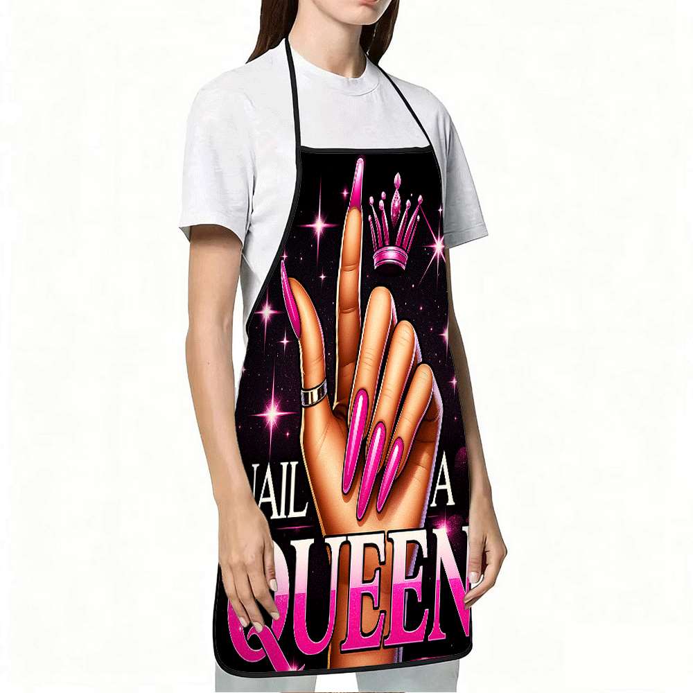 1 Trendy Nail Art-Themed Apron - огляд і ціна Kitchen Baking Ideas