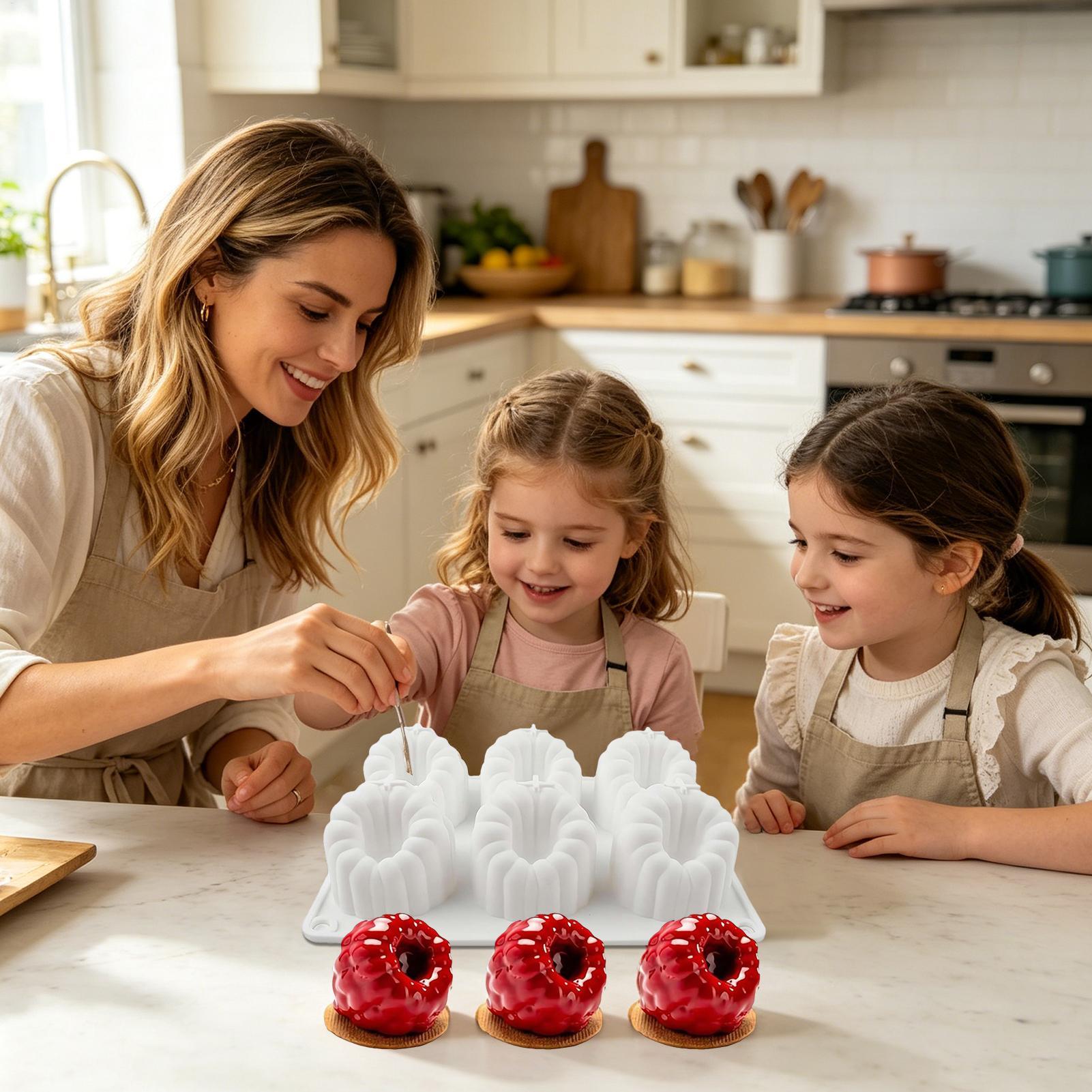 Raspberry Silicone Mold 3D Ras - огляд і ціна Kitchen Baking Molds