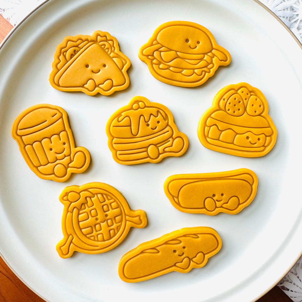 Cute Burger Sandwich Cookie Cu - огляд і ціна Kitchen Baking Cake