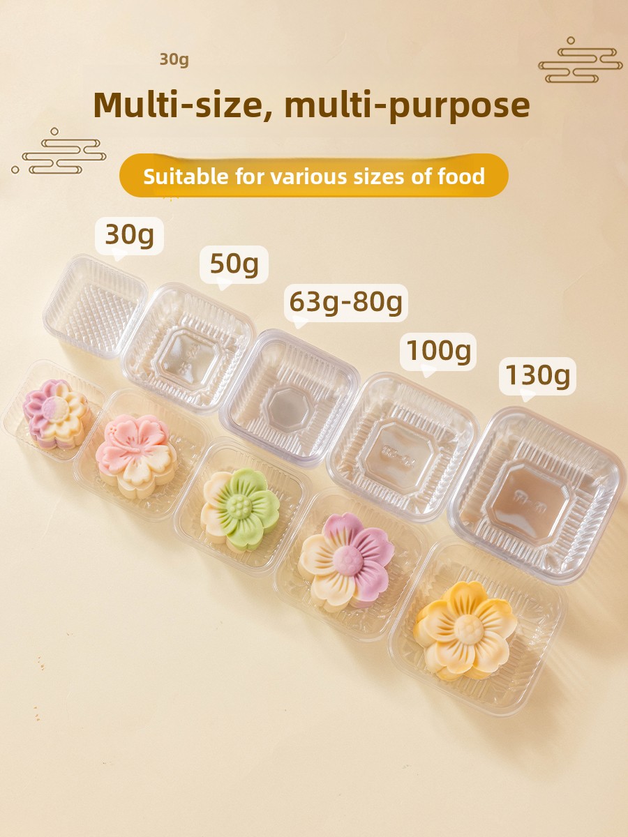 Thickened Plastic Mooncake Pac - огляд і ціна Kitchen Baking Cake