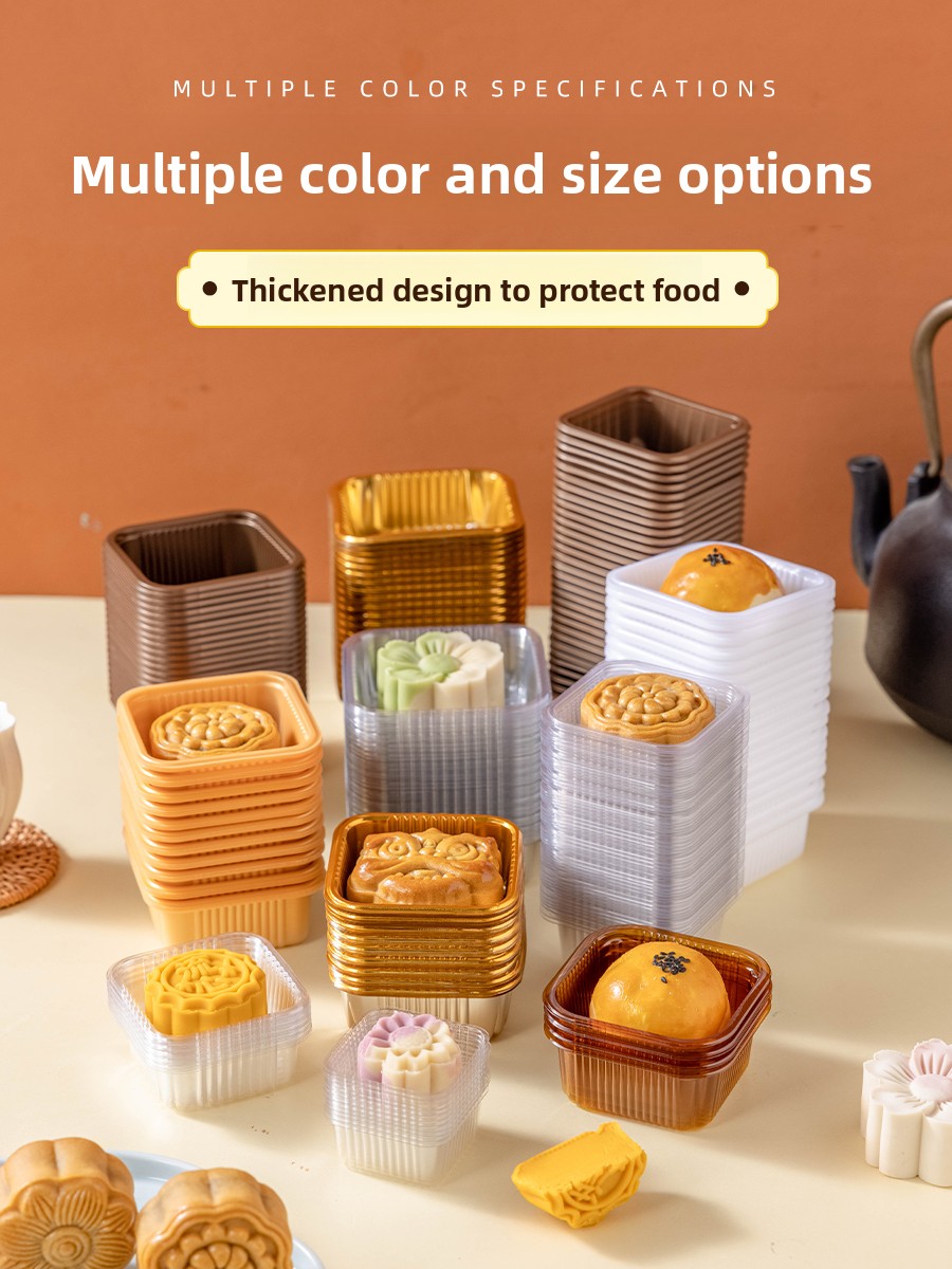 Thickened Plastic Mooncake Pac - огляд і ціна Kitchen Baking Cake