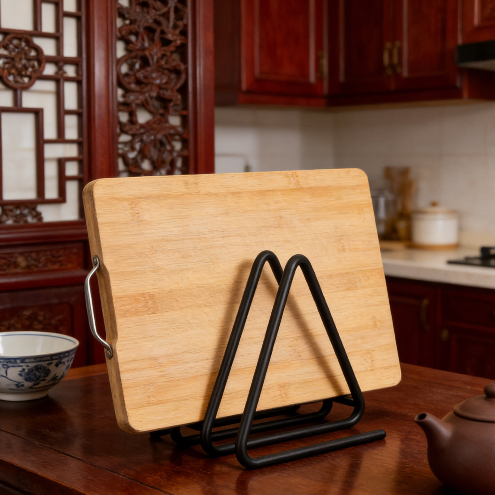 Triangle Cutting Board Holder  - огляд і ціна Kitchen Baking