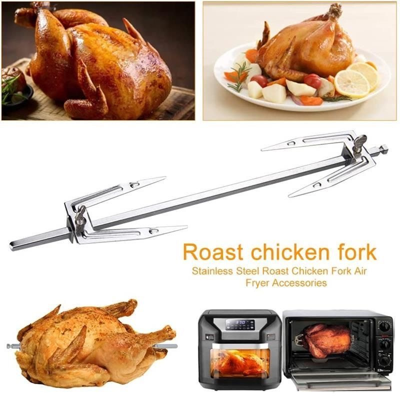 Stainless Steel Air Fryer Fork - огляд і ціна Kitchen Baking Tray Rack