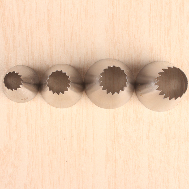 4pcs Large Metal Cake Cream De - огляд і ціна Kitchen And Baking Equipment