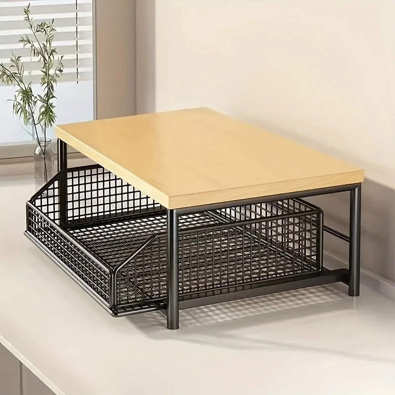 Vertical Microwave Stand with  - огляд і ціна Kitchen Baking Drawer