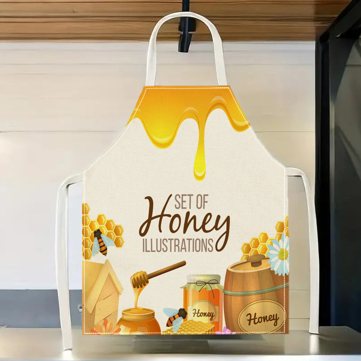 1pc Honey Bee Apron Sweet Kitc - огляд і ціна Kitchen Baking Ideas