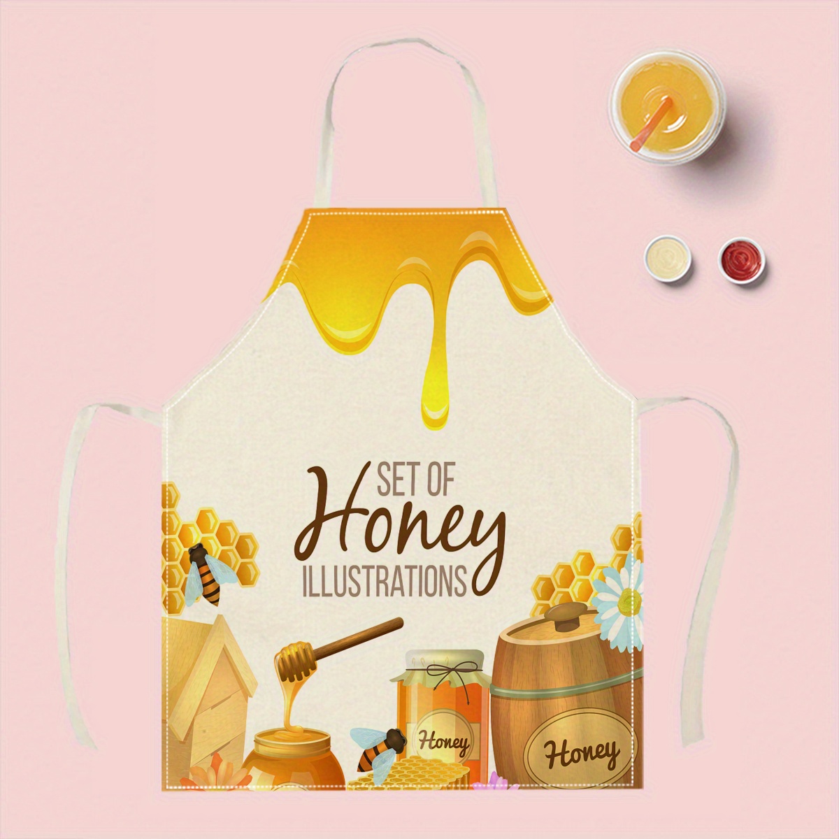 1pc Honey Bee Apron Sweet Kitc - огляд і ціна Kitchen Baking Ideas