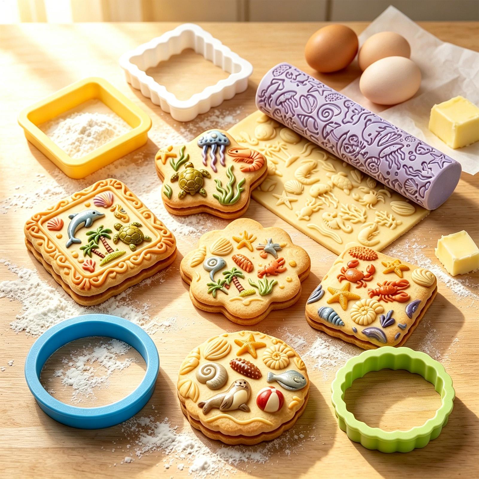 Fun Cookie Cutters Cartoon Bak - огляд і ціна Kitchen Baking Cake
