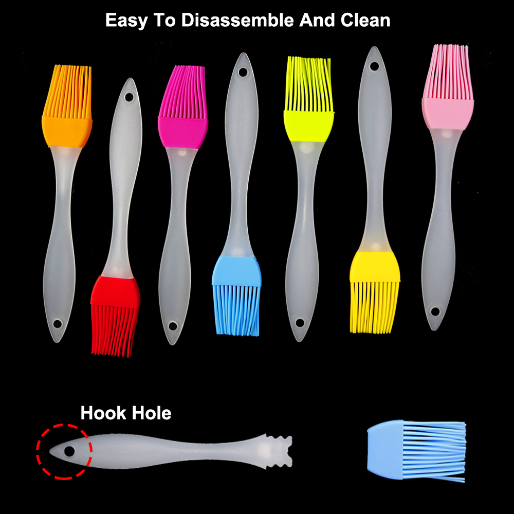 1Pcs 7 Colour Food Silicone Br - огляд і ціна Kitchen And Baking Equipment
