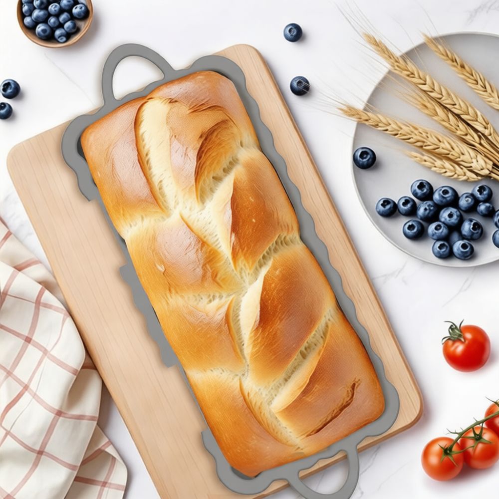 Silicone Bread Pan Rectangular - огляд і ціна Kitchen Essentials Baking Tray