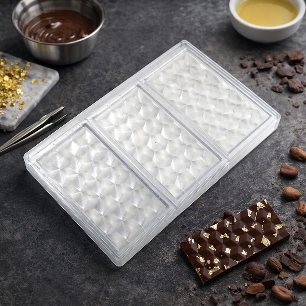 Hard Rhombus Grid Prism Chocol - огляд і ціна Kitchen Tools In Baking
