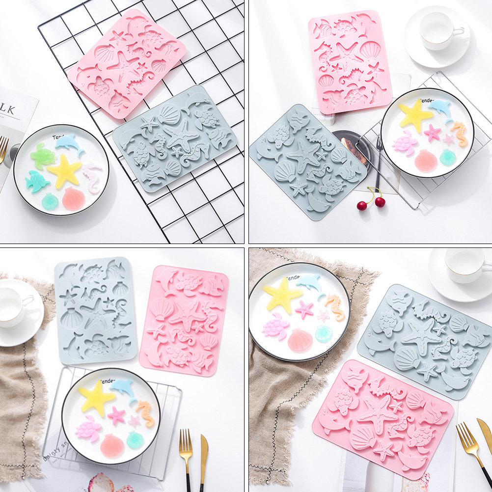 2Pcs Food Safe Silicone Marine - огляд і ціна Kitchen Baking Cake