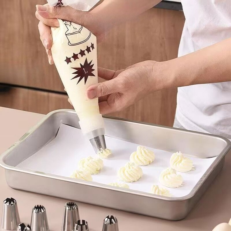 100pcs Piping Bags Cake Cream  - огляд і ціна Piping Bag Disposable