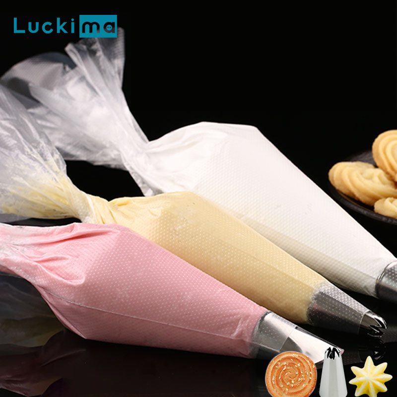 100pcs Thicken Disposable Past - огляд і ціна Piping Bag Disposable