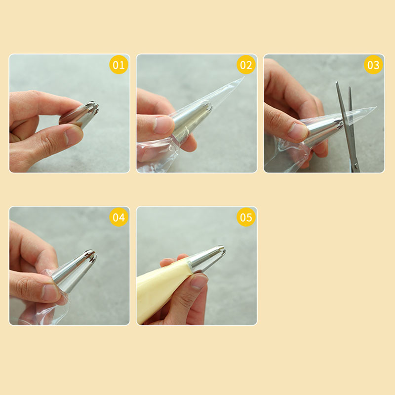 100pcs Thicken Disposable Past - огляд і ціна Piping Bag Disposable