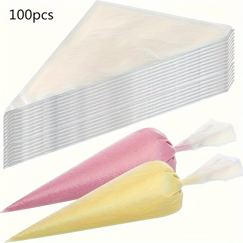 100pcs Thick Disposable Piping - огляд і ціна Piping Bag Disposable