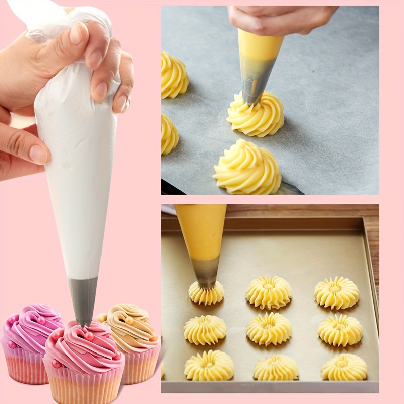 100pcs Thick Disposable Piping - огляд і ціна Piping Bag Disposable