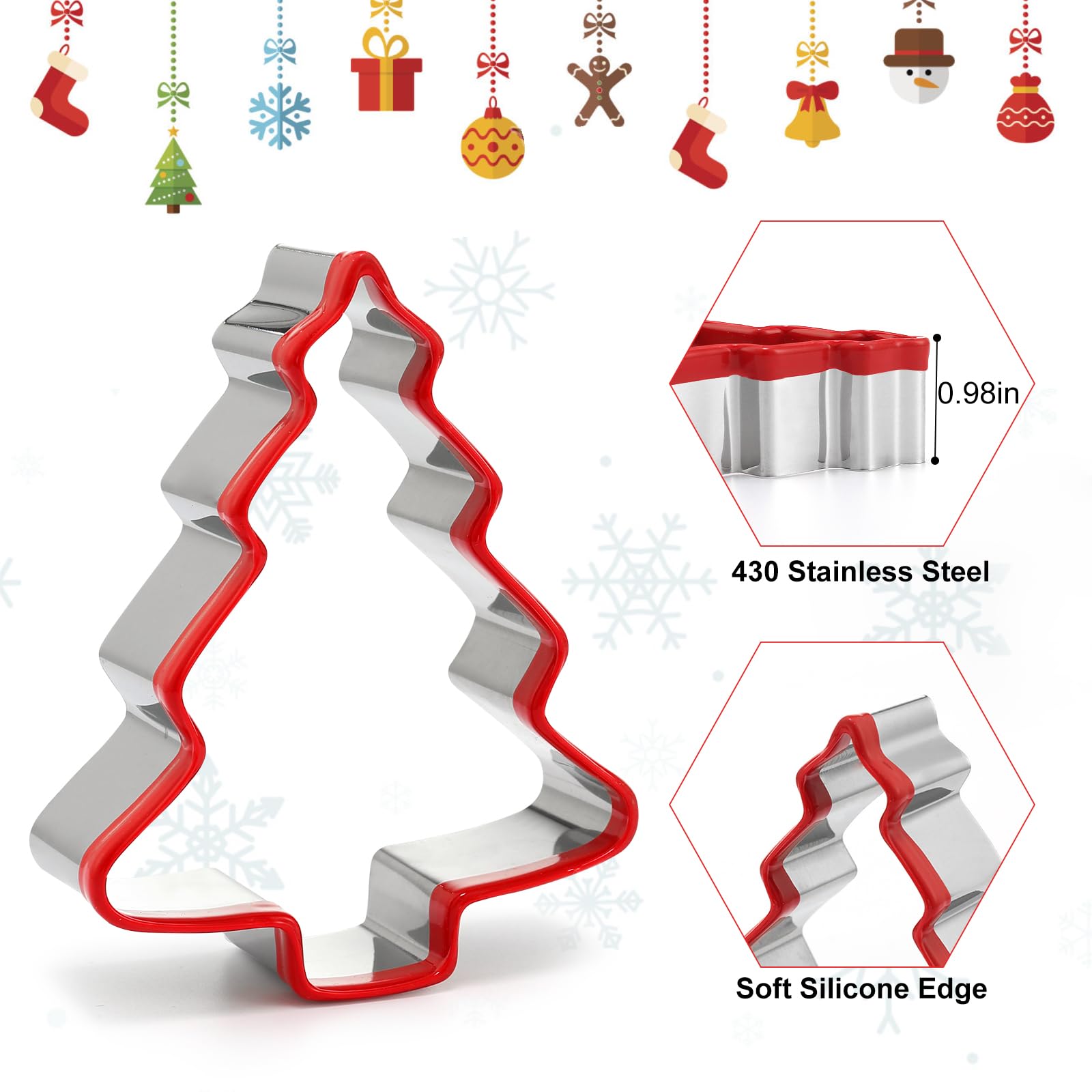 FAIS DU 3pcs Christmas Tree Co - огляд і ціна Kitchen And Baking Equipment