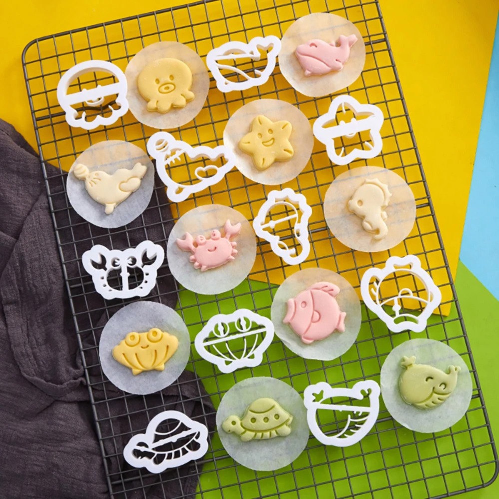 Marine Animals Cookie Cutters  - огляд і ціна Kitchen Baking Cake