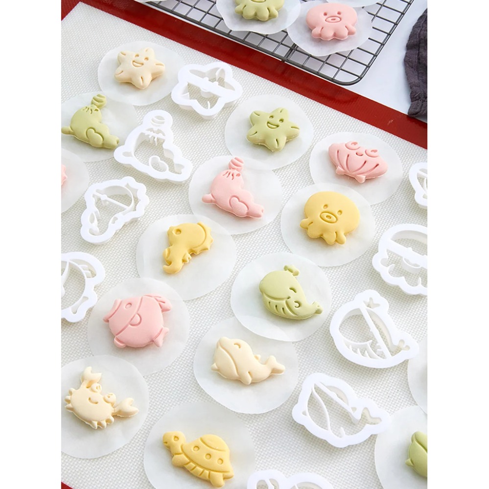 Marine Animals Cookie Cutters  - огляд і ціна Kitchen Baking Cake