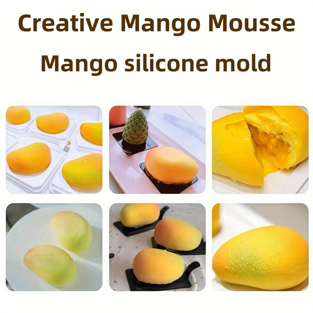3D Mango Design Silicone Cake  - огляд і ціна Kitchen Baking Cake