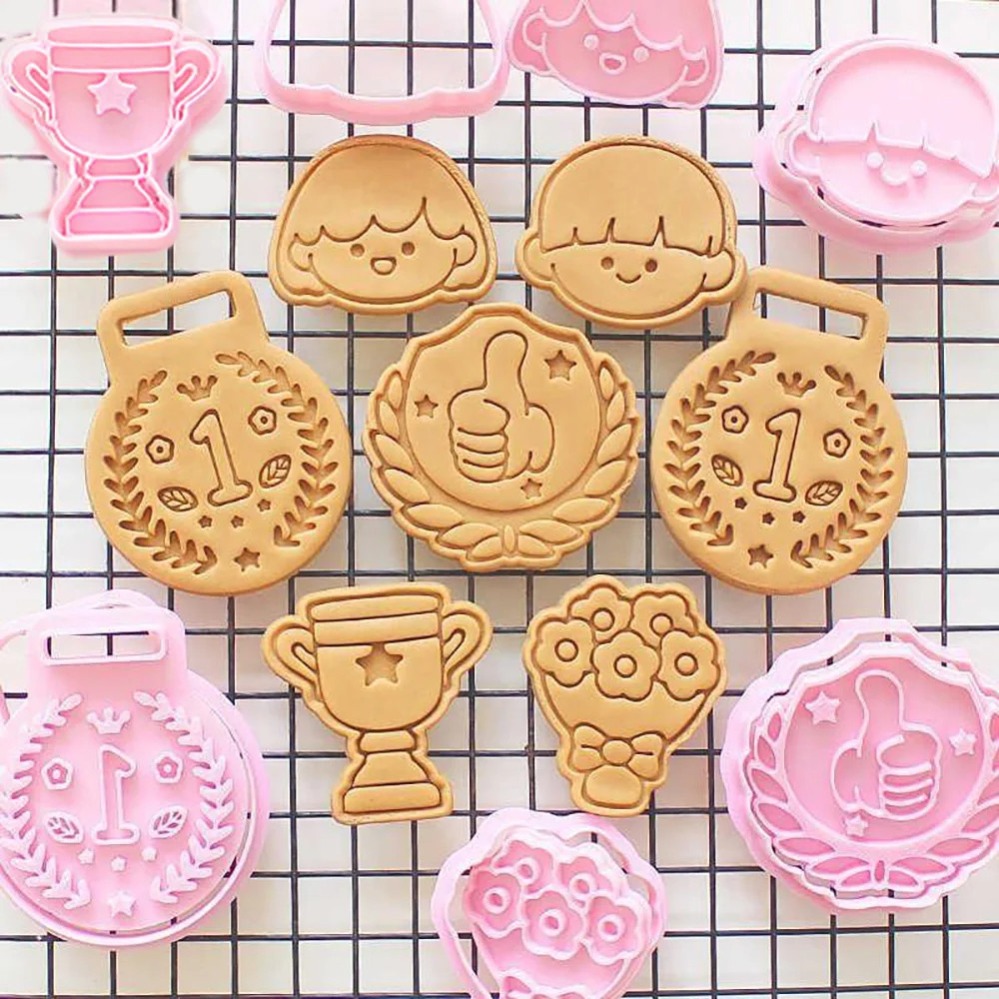 Medals Trophies Cookie Cutters - огляд і ціна Kitchen Baking Cake